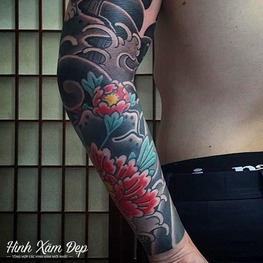 Hình xăm đẹp full tay