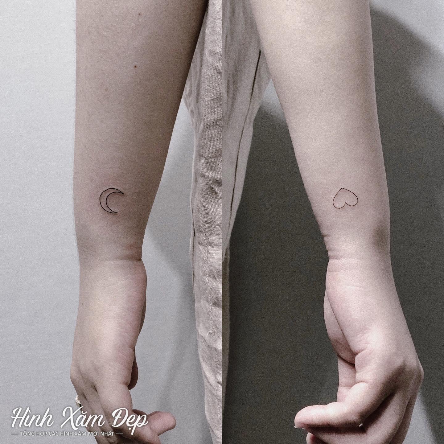 Hình xăm mini đẹp cổ tay
